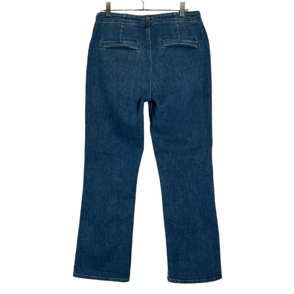 MOTHER The Sailor Tripper Jeans SIZE 30 Three Little Ship High Waist Kick Flare - Picture 3 of 10